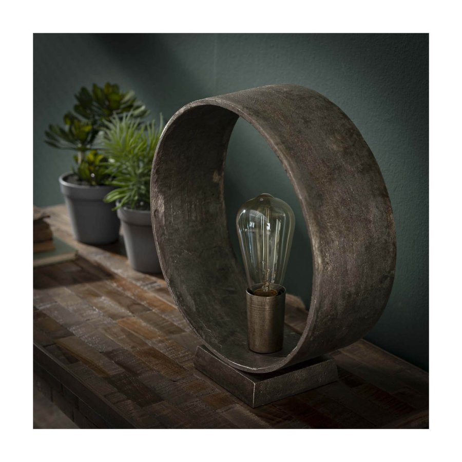 BORDLAMPE bordlampe - slvmetall