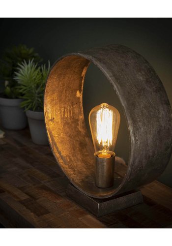 BORDLAMPE bordlampe - slvmetall