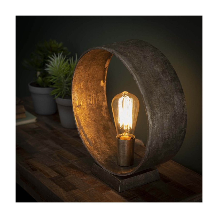 BORDLAMPE bordlampe - slvmetall