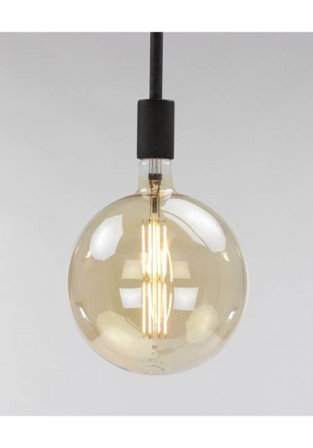 FURBO rund LED-pre - gult glass