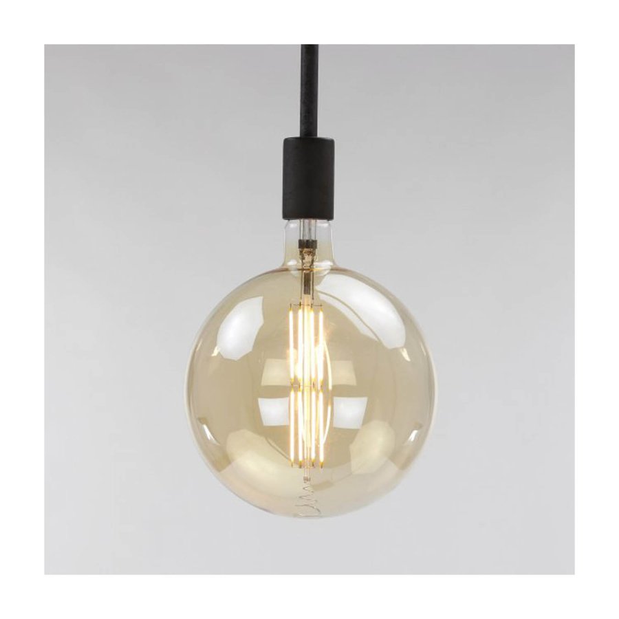 FURBO rund LED-pre - gult glass