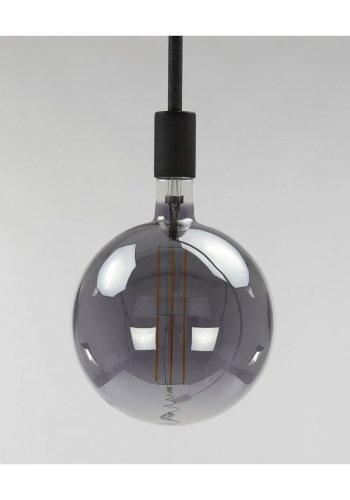 FURBO rund LED-pre - grtt glass