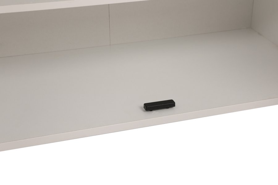 FUNZI LIVING SHC Schuhschrank, m. 2 Türen und Einlegeböden - weißes Melamin