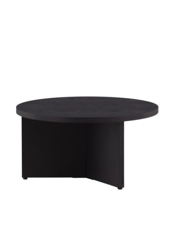 VIND KOLLEKSJON Saltö Stort salongbord, rundt - svart finer (85)