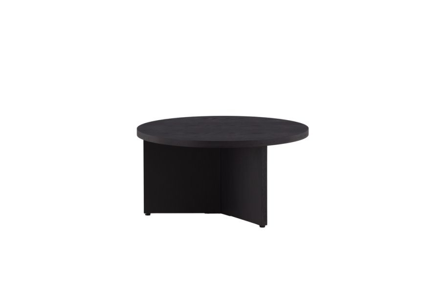 VIND KOLLEKSJON Saltö Stort salongbord, rundt - svart finer (85)