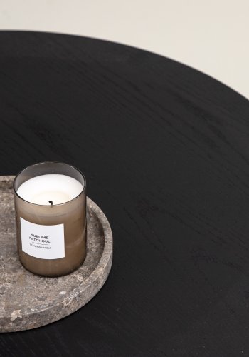 VIND KOLLEKSJON Saltö Lite salongbord, rundt - svart finer (65)