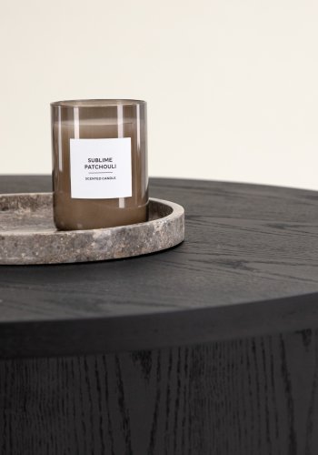 VIND KOLLEKSJON Saltö Lite salongbord, rundt - svart finer (65)