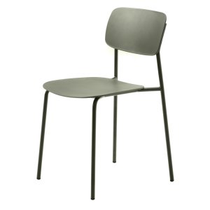 Kirkland spisebordsstol - olivengrn og olivengrn ben