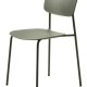 Kirkland spisebordstol - olivengrnne og olivengrnne ben