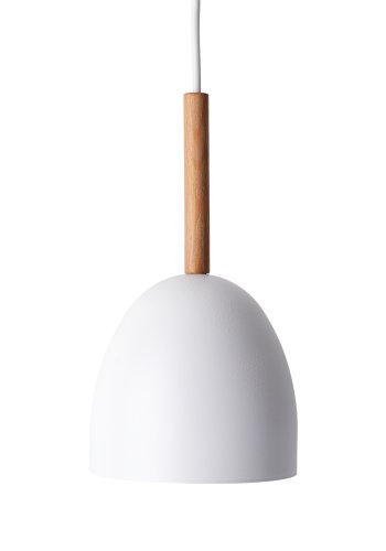 TK Nord taklampe - hvit metall