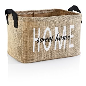 NORDVÄRK YLC479 filtkorg, w. handtag, rektangulär - ljusbrun jute