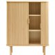 Cavo Schrank, mit 2 Schiebetüren und 2 Einlegeböden – Eiche natur