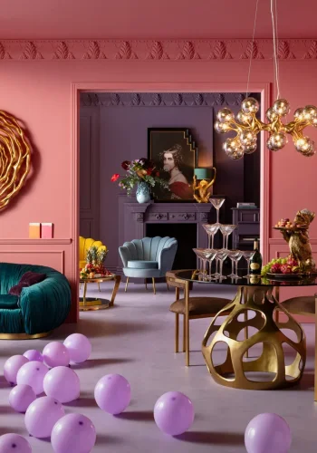 KARE DESIGN Hippo salongbord, ovalt - klart glass og gull polyresin (80x49)