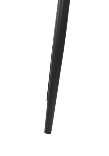 Ross spisestuestol - mrkegrtt stoff og sorte ben