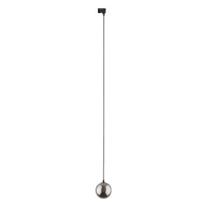 TK Tracer loftlampe - grafit glas og sort metal