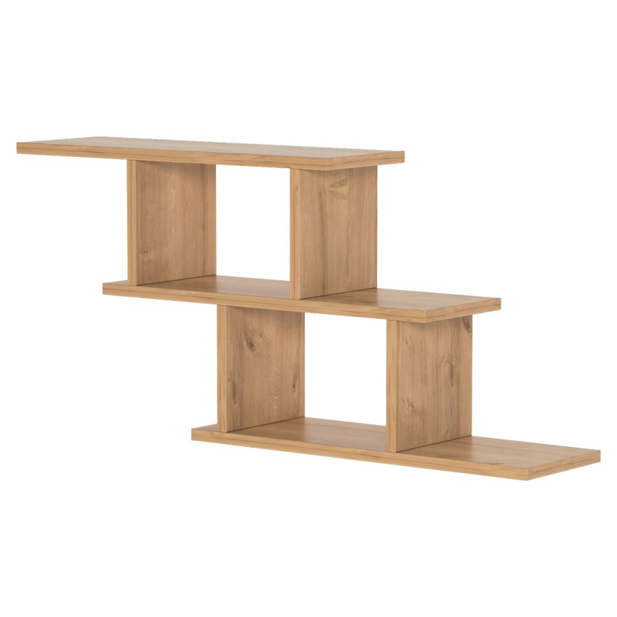 NORDVRK Funda vegghylle - naturlig melamin