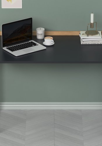 NORDVRK Rone arbeidsbord, antrasitt eik