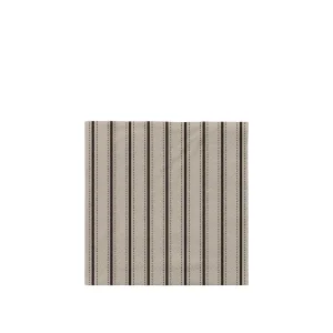 BROSTE COPENHAGEN Dolly papirserviet, kvadratisk - offwhite og sort papir (33x33)