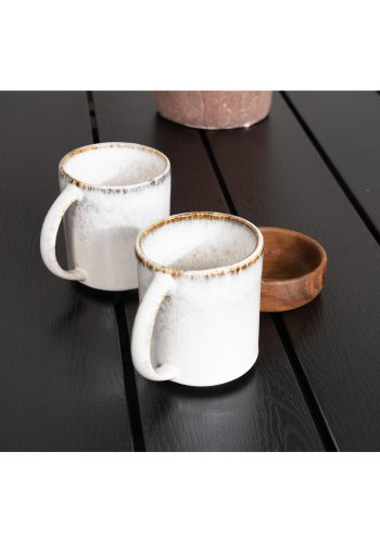 VENTURE DESIGN hagesett m. Denver bord (120x70) og 4 nivstoler med armlener - svart i tre/alu