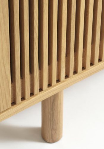 Tiber sk�nk, m. 3 l�ger og 2 hylder - natur egetr�sfin�r