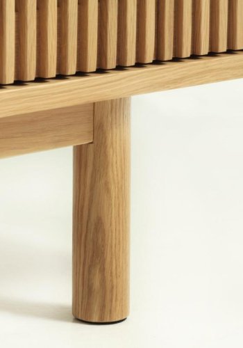 Tiber sk�nk, m. 3 l�ger og 2 hylder - natur egetr�sfin�r