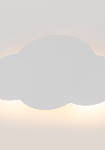 TK Sky barnelampe - hvit metall