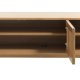 Tiber TV-bord, m. 2 l�ger og 2 hylder - natur egetr�sfin�r (143x40)