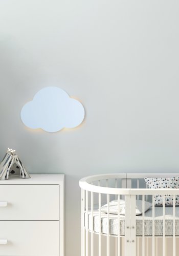 TK Sky barnelampe - lysebltt metall