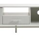 Palma TV-bord, m. 2 lger og 1 skuffe - greige MDF og metal (140x45)
