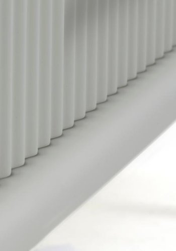 Palma TV-bord, m. 2 lger og 1 skuffe - greige MDF og metal (140x45)