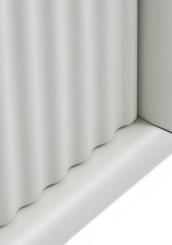 Palma sofabord, m. 1 rum og 1 skuffe - greige MDF og metal (60x120)