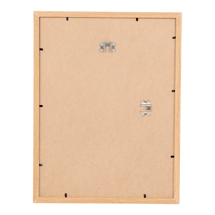 HOUSE NORDIC Marbella rammer - 15 stk. (40x30 cm) - 10 stk. svart, 5 stk. natur - MDF med glassfront