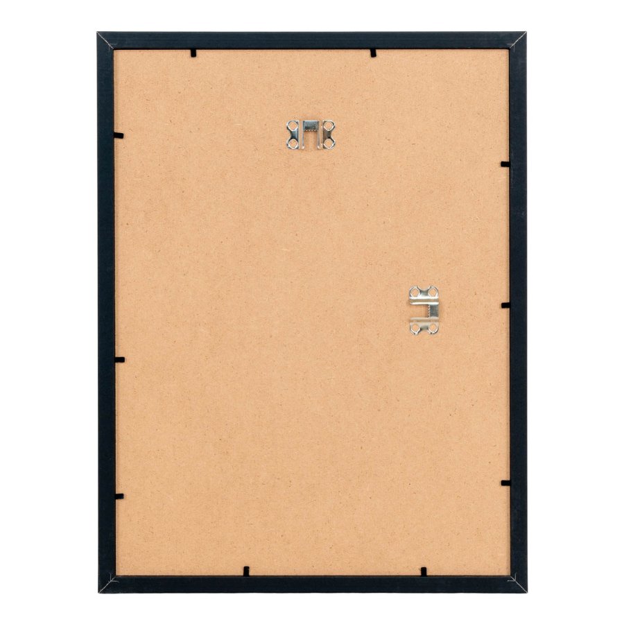 HOUSE NORDIC Marbella rammer - 15 stk. (40x30 cm) - 10 stk. svart, 5 stk. natur - MDF med glassfront