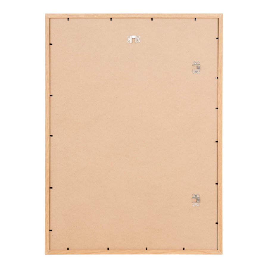 HOUSE NORDIC Marbella rammer - 15 stk. (70x50 cm) - 10 stk. svart, 5 stk. natur - MDF med glassfront