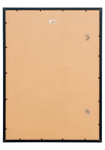 HOUSE NORDIC Marbella rammer - 15 stk. (70x50 cm) - 10 stk. svart, 5 stk. natur - MDF med glassfront