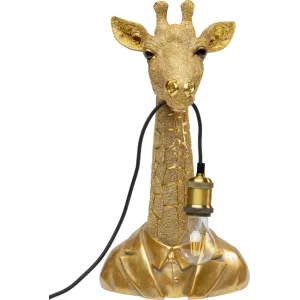 KARE DESIGN Animal Giraffe bordslampa - guld polyresin