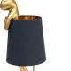 KARE DESIGN Animal Rabbit bordlampe - sort hr og guld polyresin/stl