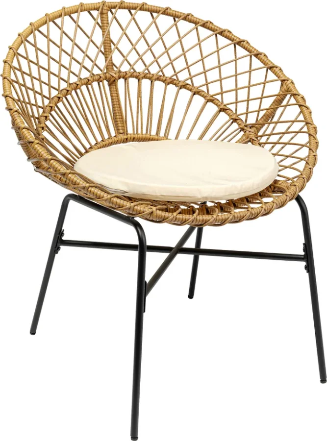 KARE DESIGN Bali havestol, m. stofhynde - polyethylen og stl