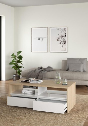 TVILUM Next Sofabord 2 skuffer