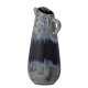 CREATIVE COLLECTION Khumo Vase, Schwarz, Steingut