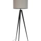 ZUIVER Stativ gulvlampe - gr og svart metall