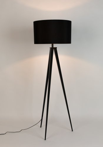 ZUIVER Stativ gulvlampe - svart metall