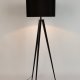 ZUIVER Stativ gulvlampe - svart metall
