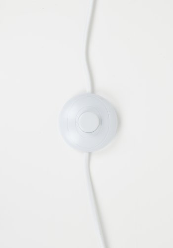 ZUIVER Stativ gulvlampe - hvit og naturlig tre