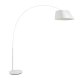 Zuiver ZUIVER Arc gulvlampe - hvit metall