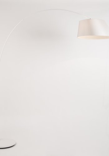 Zuiver ZUIVER Arc gulvlampe - hvit metall