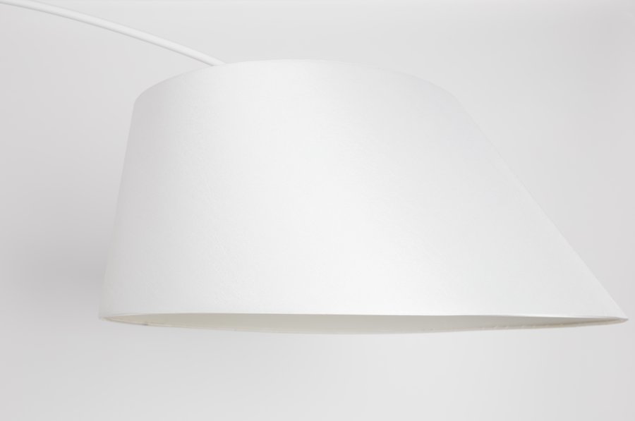 Zuiver ZUIVER Arc gulvlampe - hvit metall