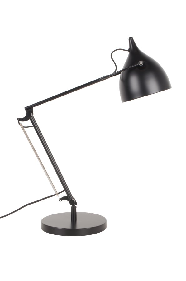 ZUIVER Reader skrivebordslampe - matt sort 