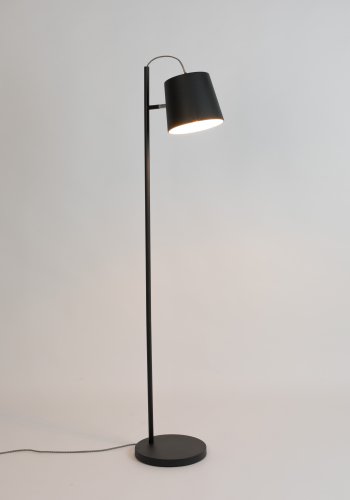 ZUIVER Buckle Head gulvlampe - svart jern