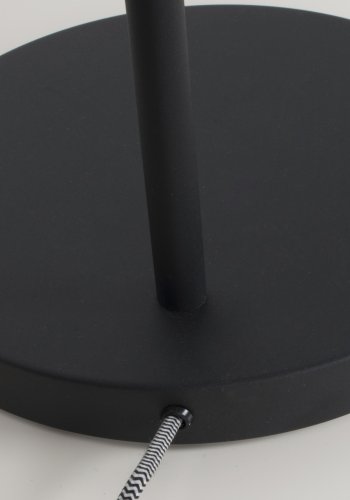 ZUIVER Buckle Head gulvlampe - svart jern